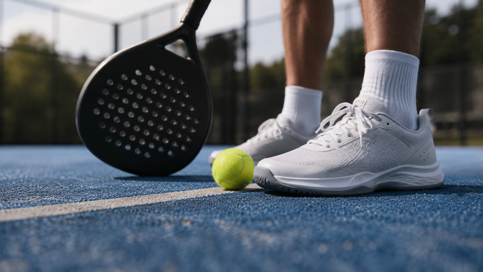 Imagine de atmosfera cu terenurile de padel outdoor Zone 47