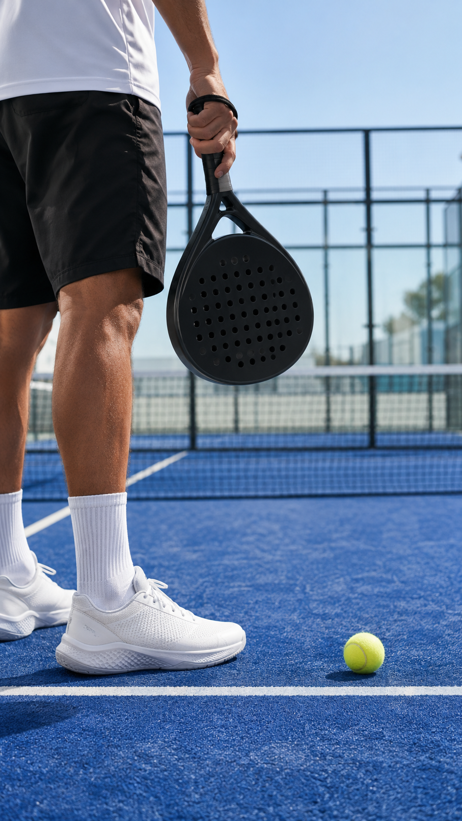 Imagine de atmosfera cu padel outdoor la Zone 47